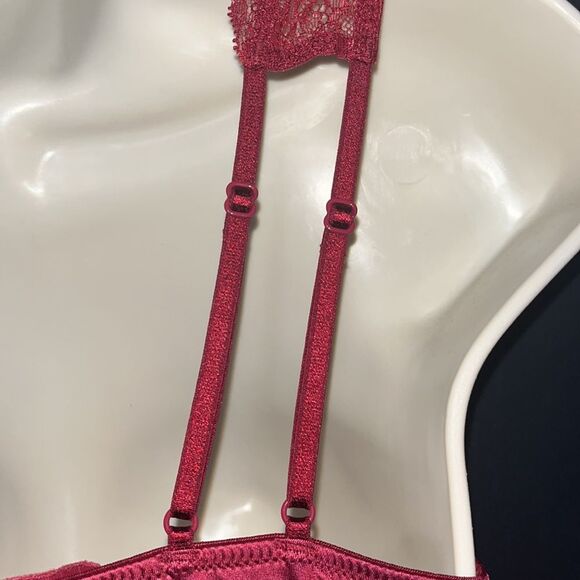 Victoria’s Secret bralette. Deep red. Size medium. - Picture 7 of 11